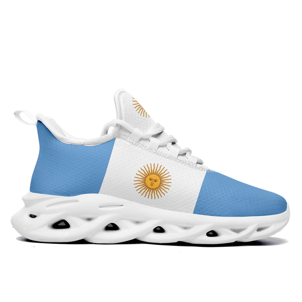 Custom 2026 World Cup Argentina Sneakers DIY Country Flag Running Shoes Lightweight Sport Shoes Gift for Football Fans Personalized Team Name and Logo FN027-F027044-1