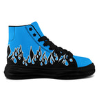 Custom Blue Black Carolina Football Jersey and Firesoul Sports Shoes Combo Offer Personalized Combo ZH-D020273-5