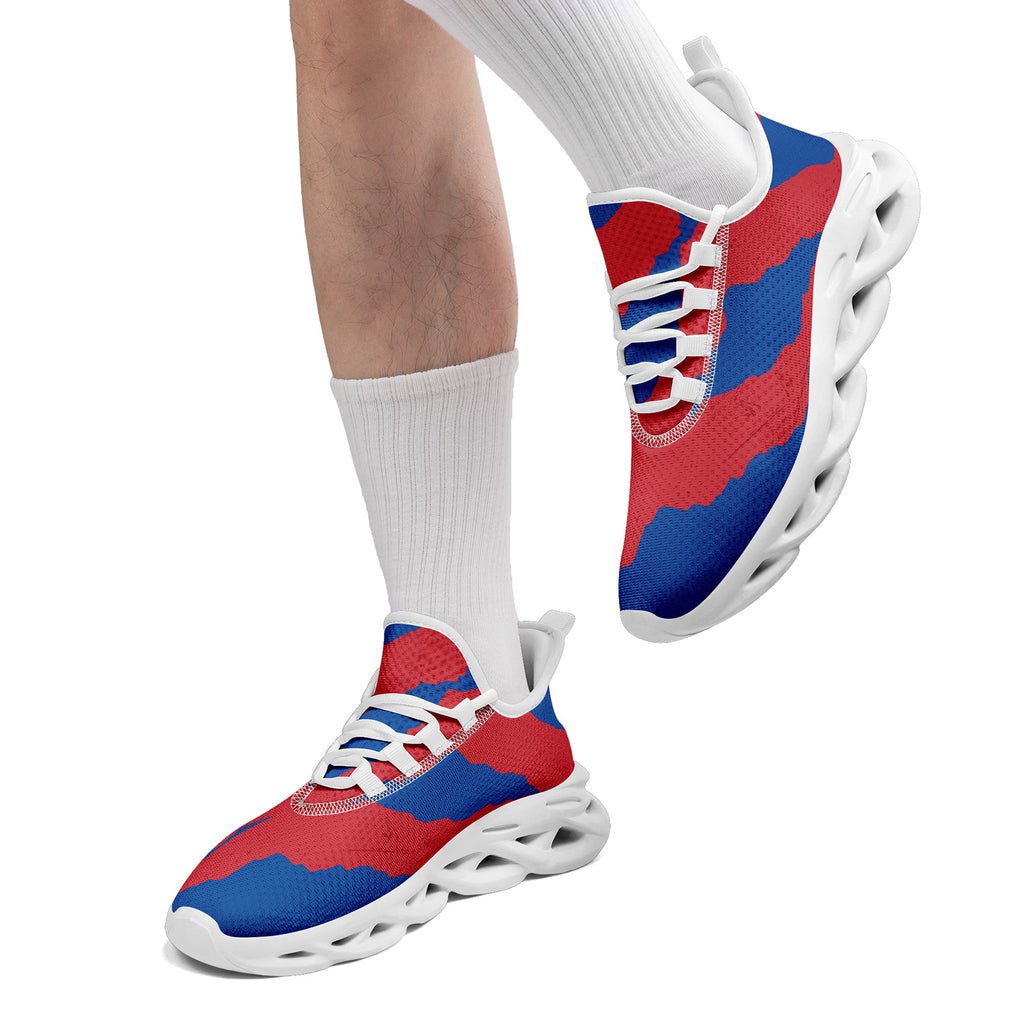 Custom South Korea 2026 World Cup Sneakers DIY Country Flag Running Shoes Lightweight Sport Shoes Gift for Football Fans Personalized Team Name and Logo FN003-F009130-1