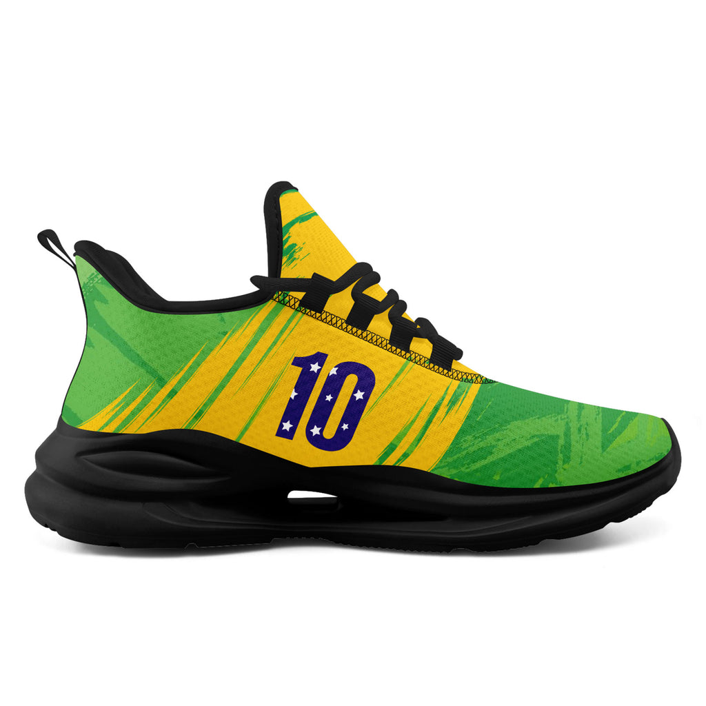 Custom 2026 World Cup Brazil Sneakers DIY Country Flag Running Shoes Lightweight Sport Shoes Gift for Football Fans Personalized Team Name and Logo FN079-F027080-6