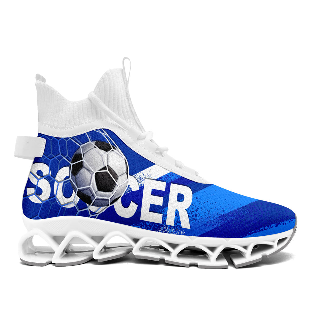 Custom Uruguay 2026 World Cup Sneakers DIY Country Flag Running Shoes Lightweight Sport Shoes Gift for Football Fans Personalized Team Name and Logo FN029XD-F009111-5