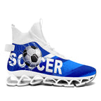 Custom Uruguay 2026 World Cup Sneakers DIY Country Flag Running Shoes Lightweight Sport Shoes Gift for Football Fans Personalized Team Name and Logo FN029XD-F009111-5