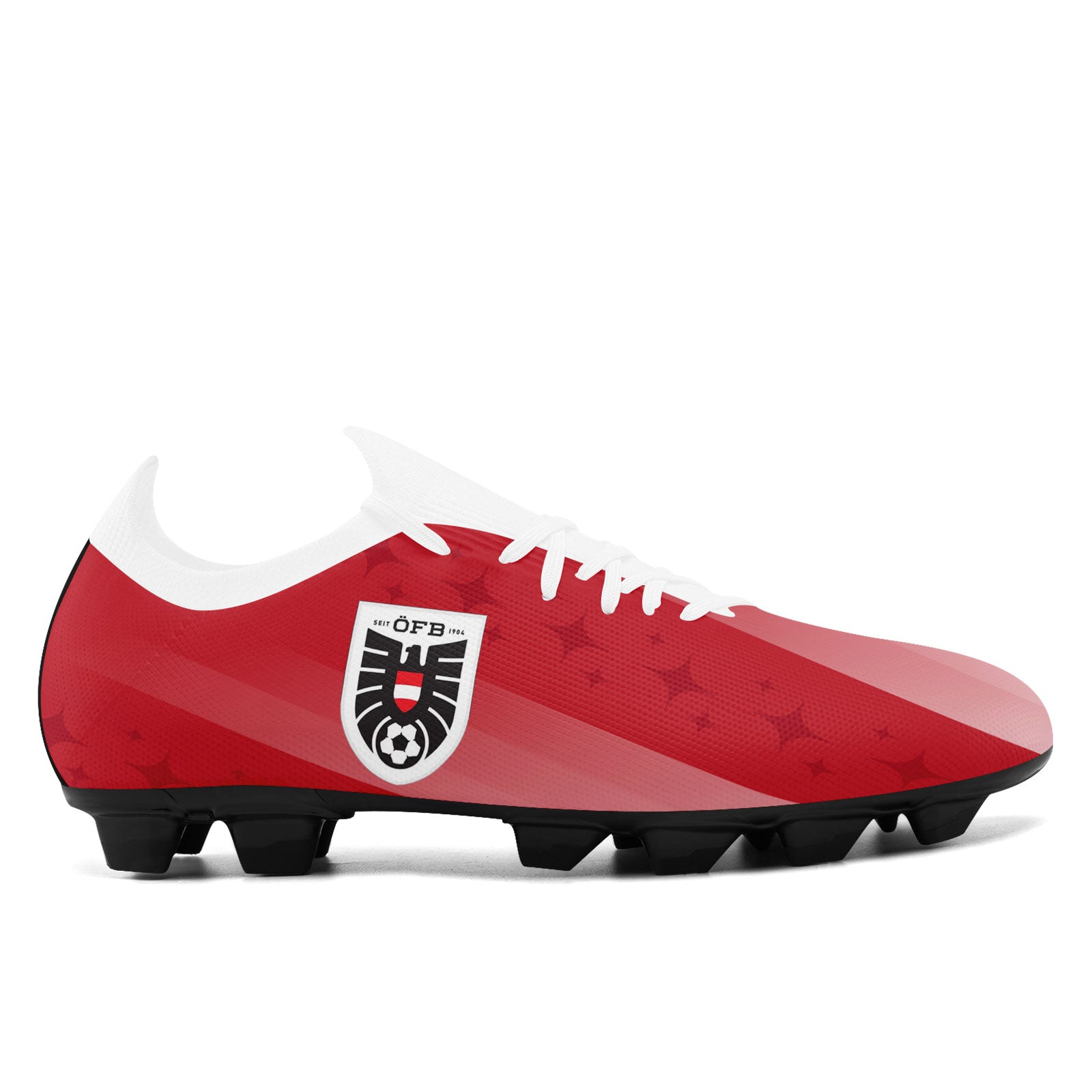 Custom Austria 2026 World Cup Sneakers DIY Country Flag Running Shoes Lightweight Sport Shoes Gift for Football Fans Personalized Team Name and Logo SC02-F020029-4