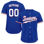Custom Blue Classic Style White Personalized Authentic Baseball Jersey BSBJ01-bd0fabc