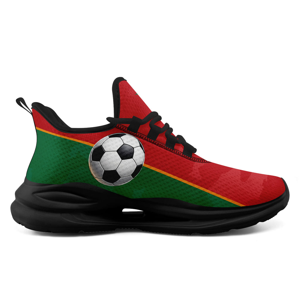 Custom Morocco 2026 World Cup Sneakers DIY Country Flag Running Shoes Lightweight Sport Shoes Gift for Football Fans Personalized Team Name and Logo FN079-F009083-3