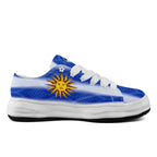 Custom Uruguay 2026 World Cup Sneakers DIY Country Flag Running Shoes Lightweight Sport Shoes Gift for Football Fans Personalized Team Name and Logo FN038-F009112-1