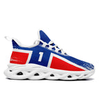 Custom 2026 World Cup Norway Sneakers DIY Country Flag Running Shoes Lightweight Sport Shoes Gift for Football Fans Personalized Team Name and Logo FN003-F027078-1