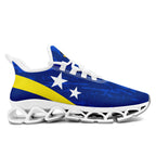 Custom Curaçao 2026 World Cup Sneakers DIY Country Flag Running Shoes Lightweight Sport Shoes Gift for Football Fans Personalized Team Name and Logo FN003XD-F009091-2