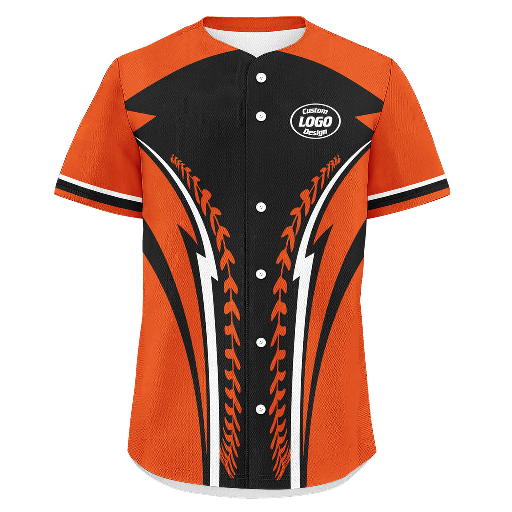 Custom Personalized Authentic Baseball Jersey BSBJ01-E023019-4