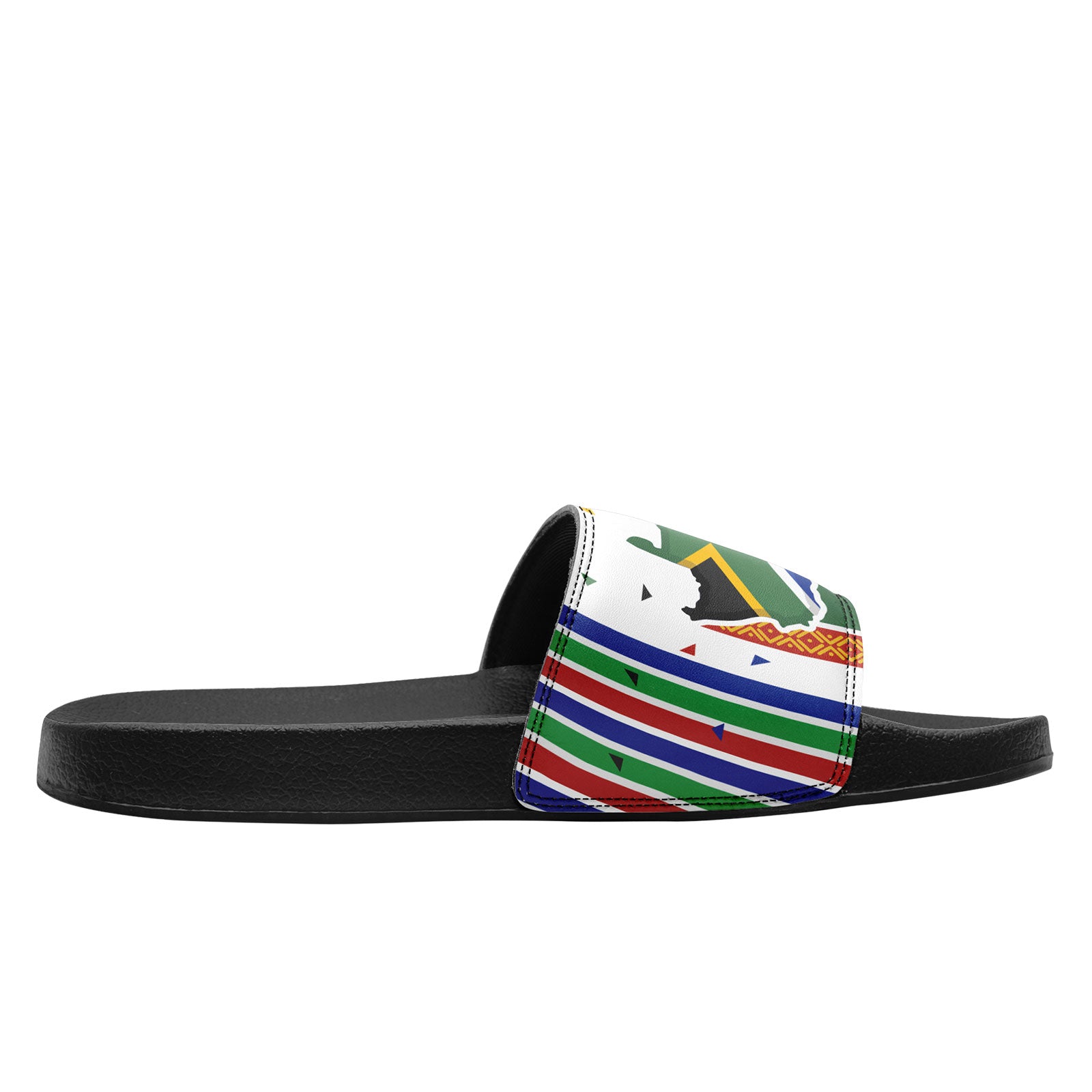 Custom Republic of South Africa 2026 World Cup Sneakers DIY Country Flag Running Shoes Lightweight Sport Shoes Gift for Football Fans Personalized Team Name and Logo FN056-F020032-3