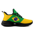 Custom 2026 World Cup Brazil Sneakers DIY Country Flag Running Shoes Lightweight Sport Shoes Gift for Football Fans Personalized Team Name and Logo FN079-F027049-2