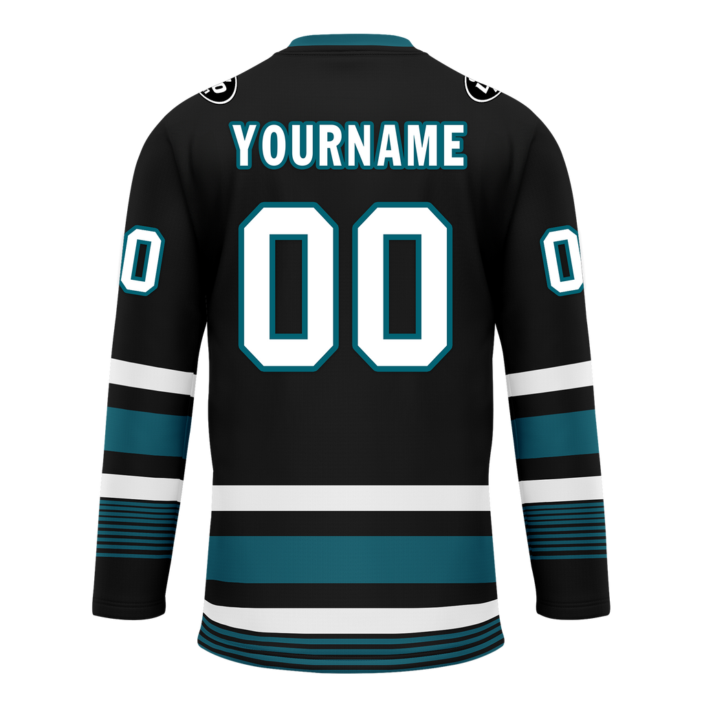Custom Black Personalized Hockey Jersey HCKJ01-D0a70d0