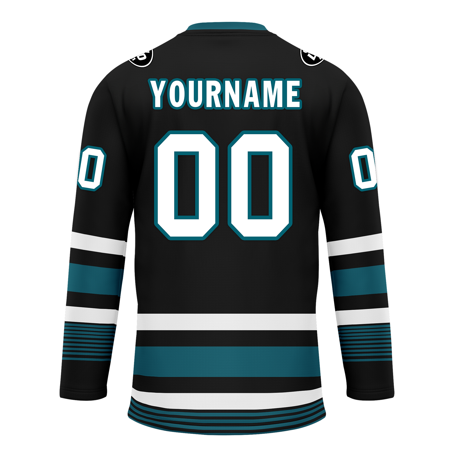 Custom Black Personalized Hockey Jersey HCKJ01-D0a70d0