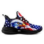 Custom United States 2026 World Cup Sneakers DIY Country Flag Running Shoes Lightweight Sport Shoes Gift for Football Fans Personalized Team Name and Logo FN079-F018033-2