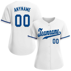 Custom White Classic Style Blue Personalized Authentic Baseball Jersey BSBJ01-bd0faa9