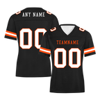 Custom Black Classic Style Personalized Authentic Football Jersey FBJ02-bd0a70c0