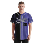 Custom Stripe Fashion Personalized Authentic Baseball Jersey BSBJ01-E06043-5