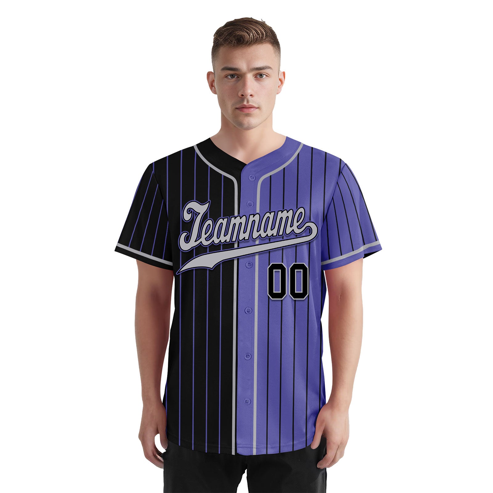 Custom Stripe Fashion Personalized Authentic Baseball Jersey BSBJ01-E06043-5