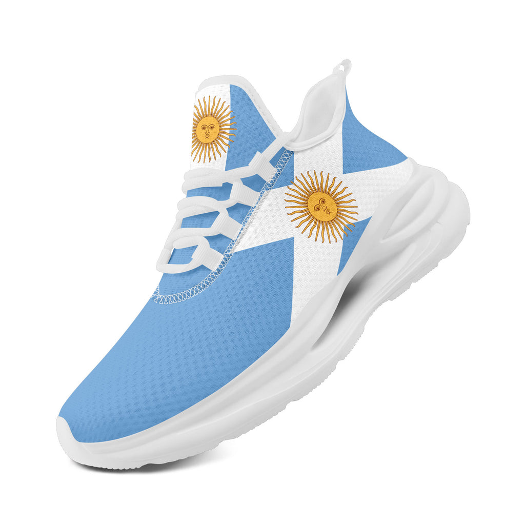 Custom 2026 World Cup Argentina Sneakers DIY Country Flag Running Shoes Lightweight Sport Shoes Gift for Football Fans Personalized Team Name and Logo FN079-F027048-3