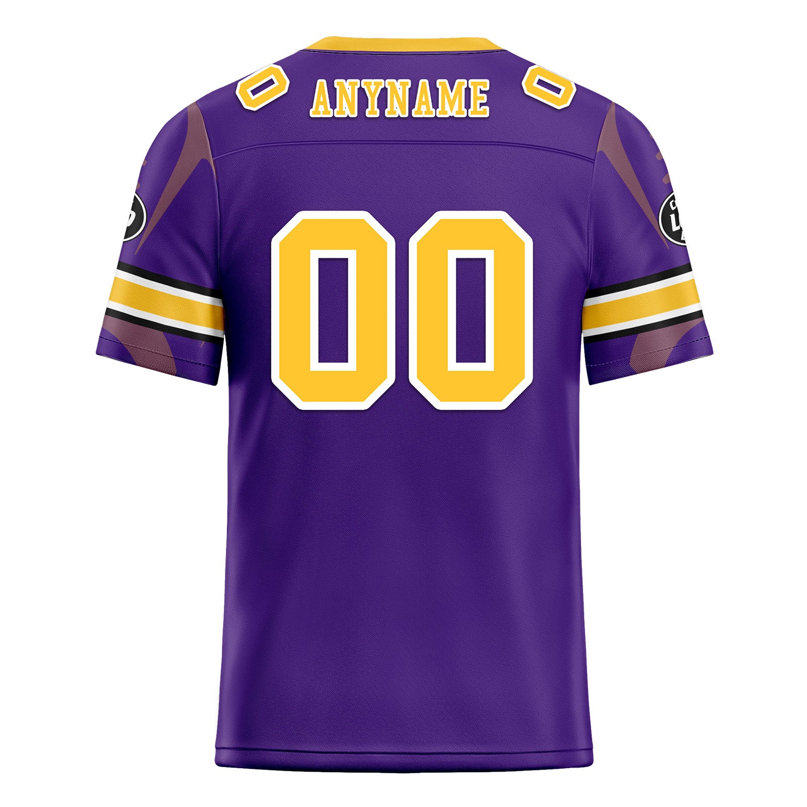 Custom Purple Minnesota Personalized Authentic Football Jersey FBJ02-D025033-15