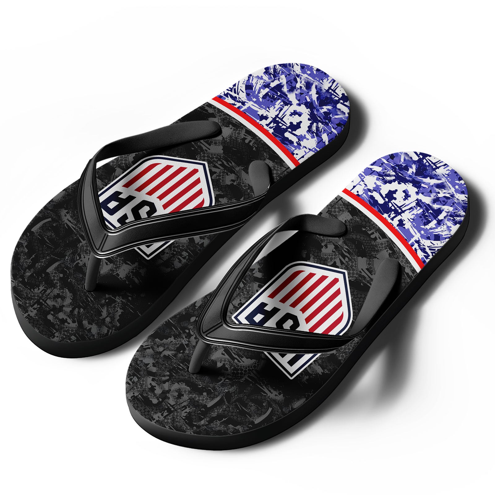 Custom United States 2026 World Cup Sneakers DIY Country Flag Running Shoes Lightweight Sport Shoes Gift for Football Fans Personalized Team Name and Logo FN058-F028041-19