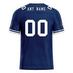 Custom Blue Dallas Personalized Authentic Football Jersey FBJ02-D020263-9
