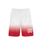 Custom White Red Fade Fashion Sports Uniform Basketball Jersey BBJ01-D020102-8