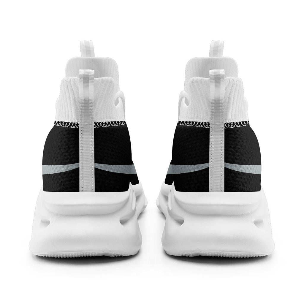 Custom Black Las Vegas Football Jersey and Sports Shoes Combo Offer Personalized Combo ZH-D025008-23