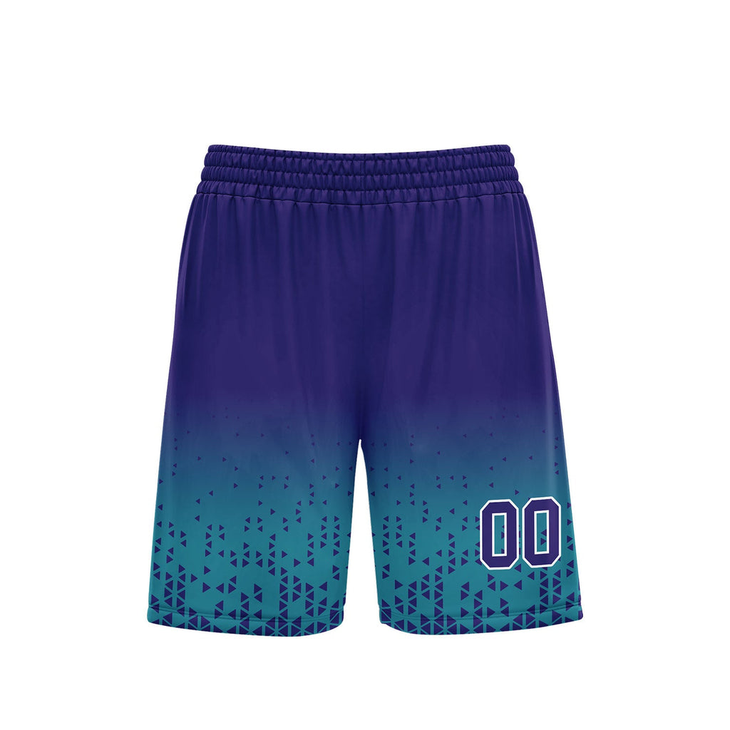 Custom Blue Fade Fashion Sports Uniform Basketball Jersey BBJ01-D020102-9