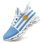 Custom 2026 World Cup Argentina Sneakers DIY Country Flag Running Shoes Lightweight Sport Shoes Gift for Football Fans Personalized Team Name and Logo FN003XD-F027046-2