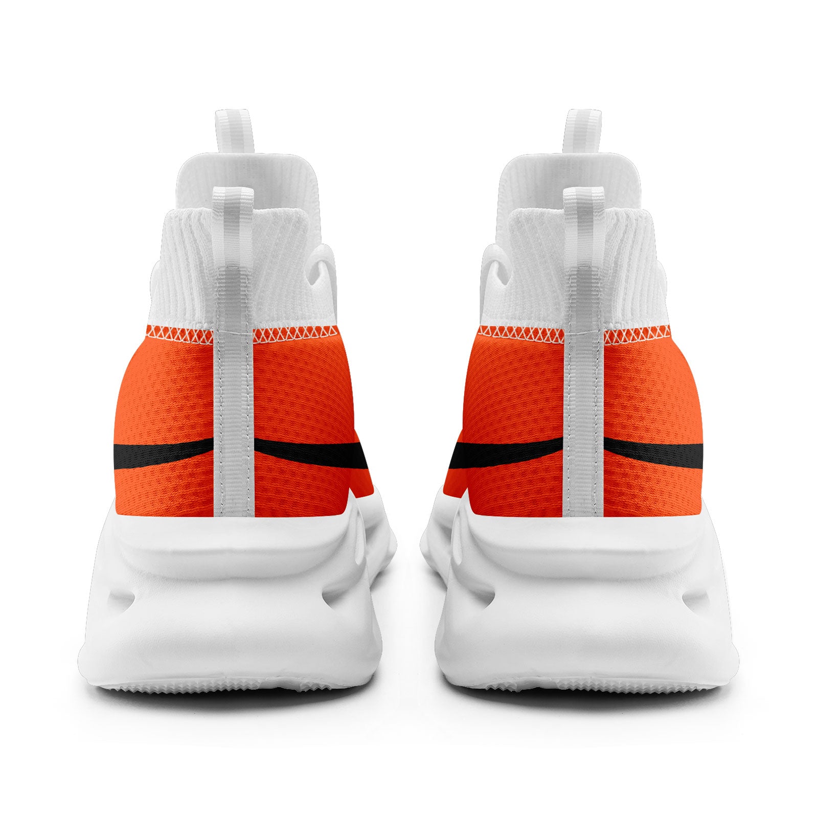 Custom Orange Cincinnati Football Jersey and Sports Shoes Combo Offer Personalized Combo ZH-D025008-6