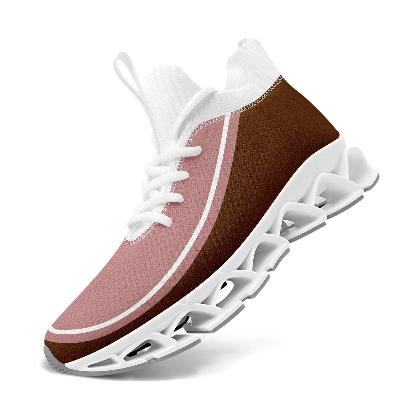 Custom Dark Pink Brown Maxsoul Shoes Personalized Sneaker FN030XD-D020388-18