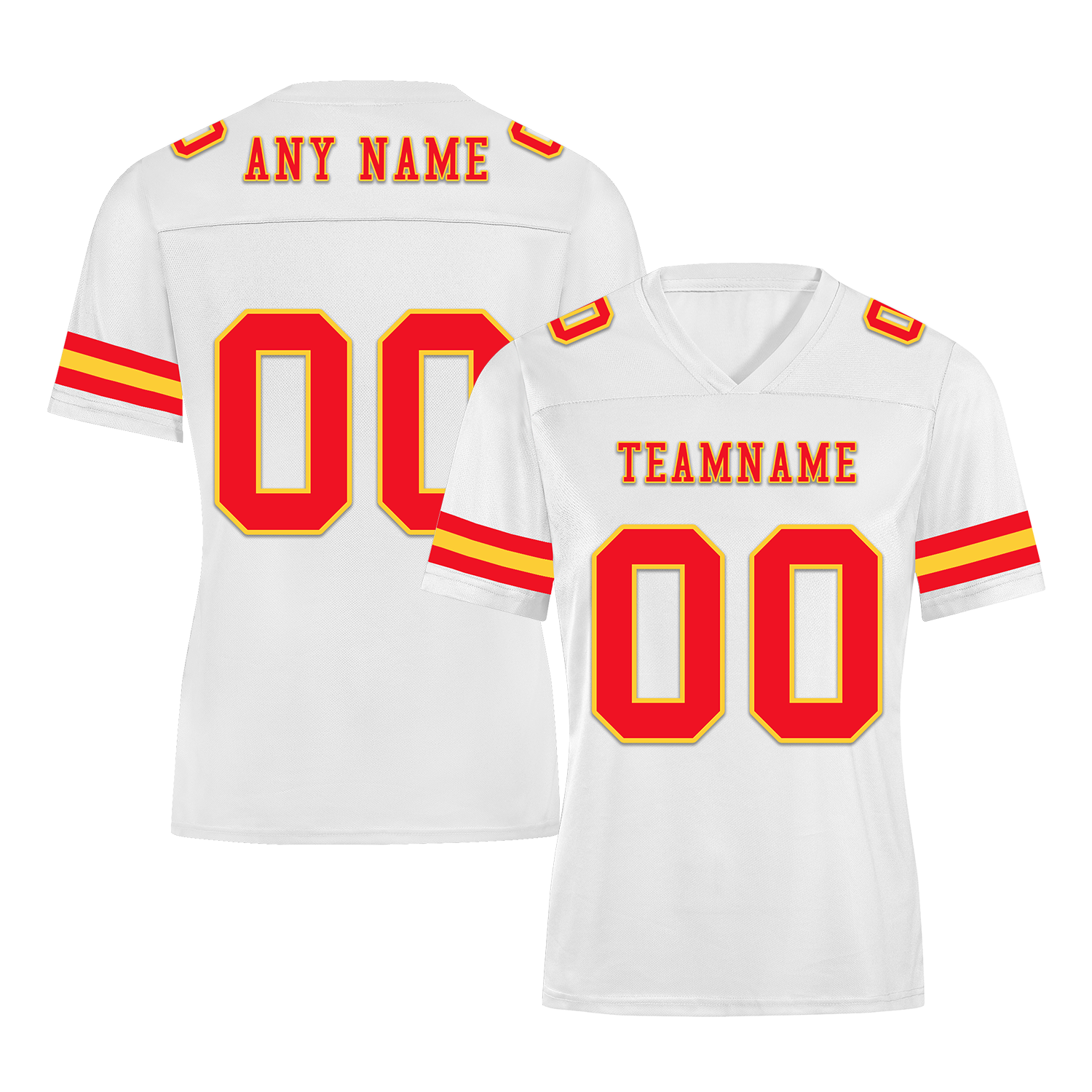 Custom White Classic Style Personalized Authentic Football Jersey FBJ02-bd0a70bd
