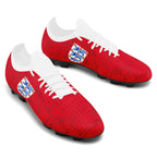 Custom England 2026 World Cup Sneakers DIY Country Flag Running Shoes Lightweight Sport Shoes Gift for Football Fans Personalized Team Name and Logo SC02-F020025-5