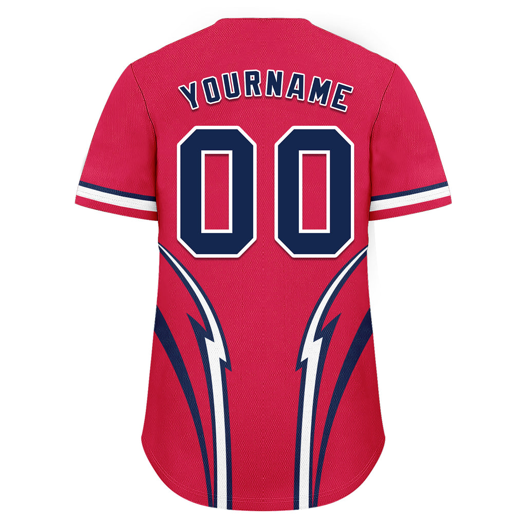 Custom Personalized Authentic Baseball Jersey BSBJ01-E023019-3