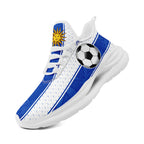 Custom Uruguay 2026 World Cup Sneakers DIY Country Flag Running Shoes Lightweight Sport Shoes Gift for Football Fans Personalized Team Name and Logo FN079-F009082-3