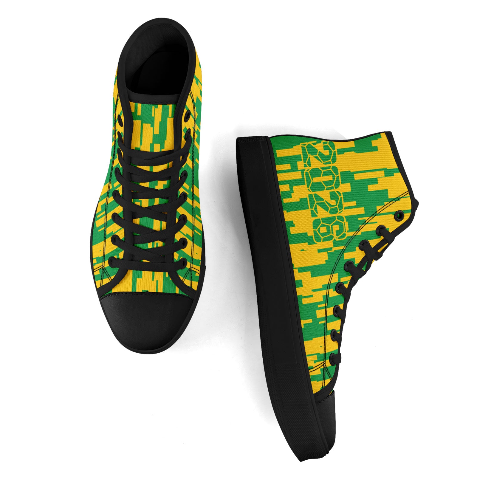Custom 2026 World Cup Brazil Sneakers DIY Country Flag Running Shoes Lightweight Sport Shoes Gift for Football Fans Personalized Team Name and Logo FN024-F027092-2