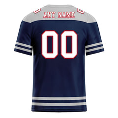 Custom New England Personalized Authentic Football Jersey FBJ02-E0607-3