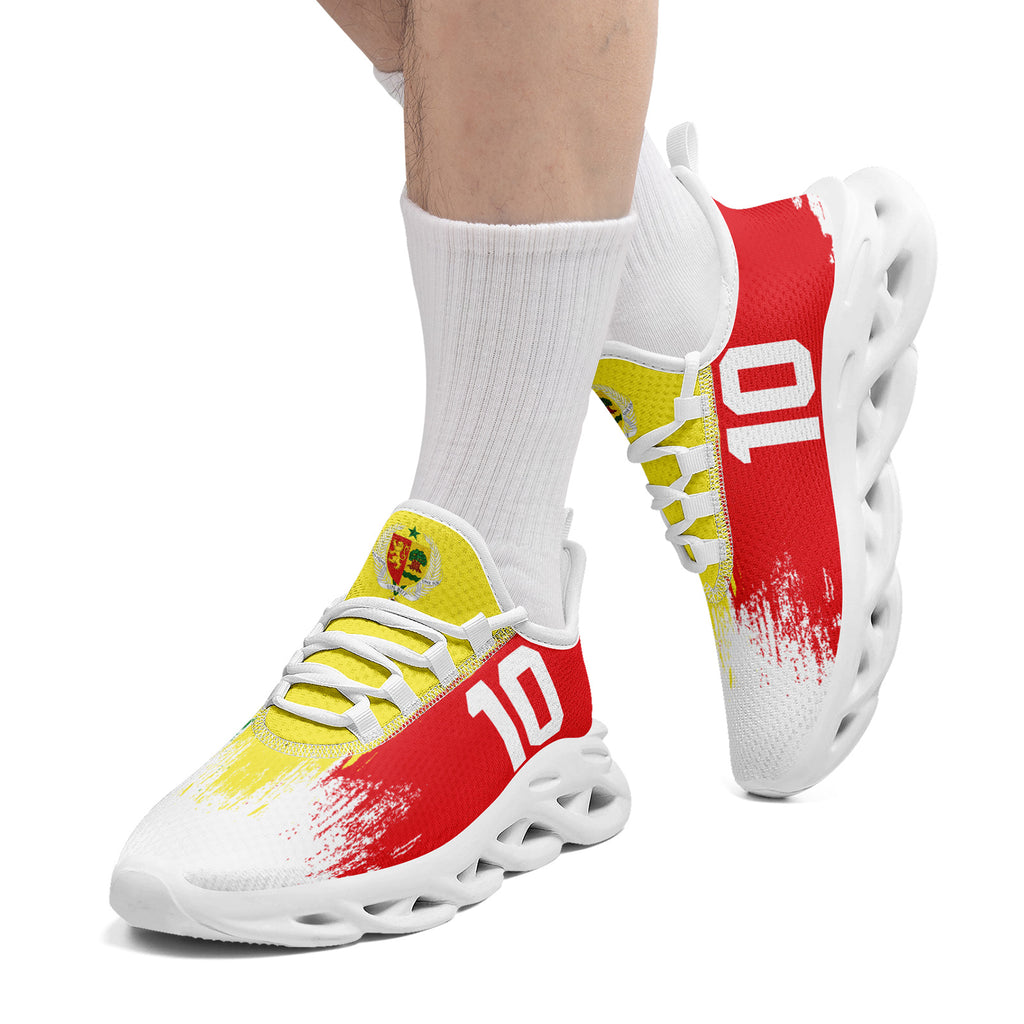 Custom Senegal 2026 World Cup Sneakers DIY Country Flag Running Shoes Lightweight Sport Shoes Gift for Football Fans Personalized Team Name and Logo FN003-F009094-2