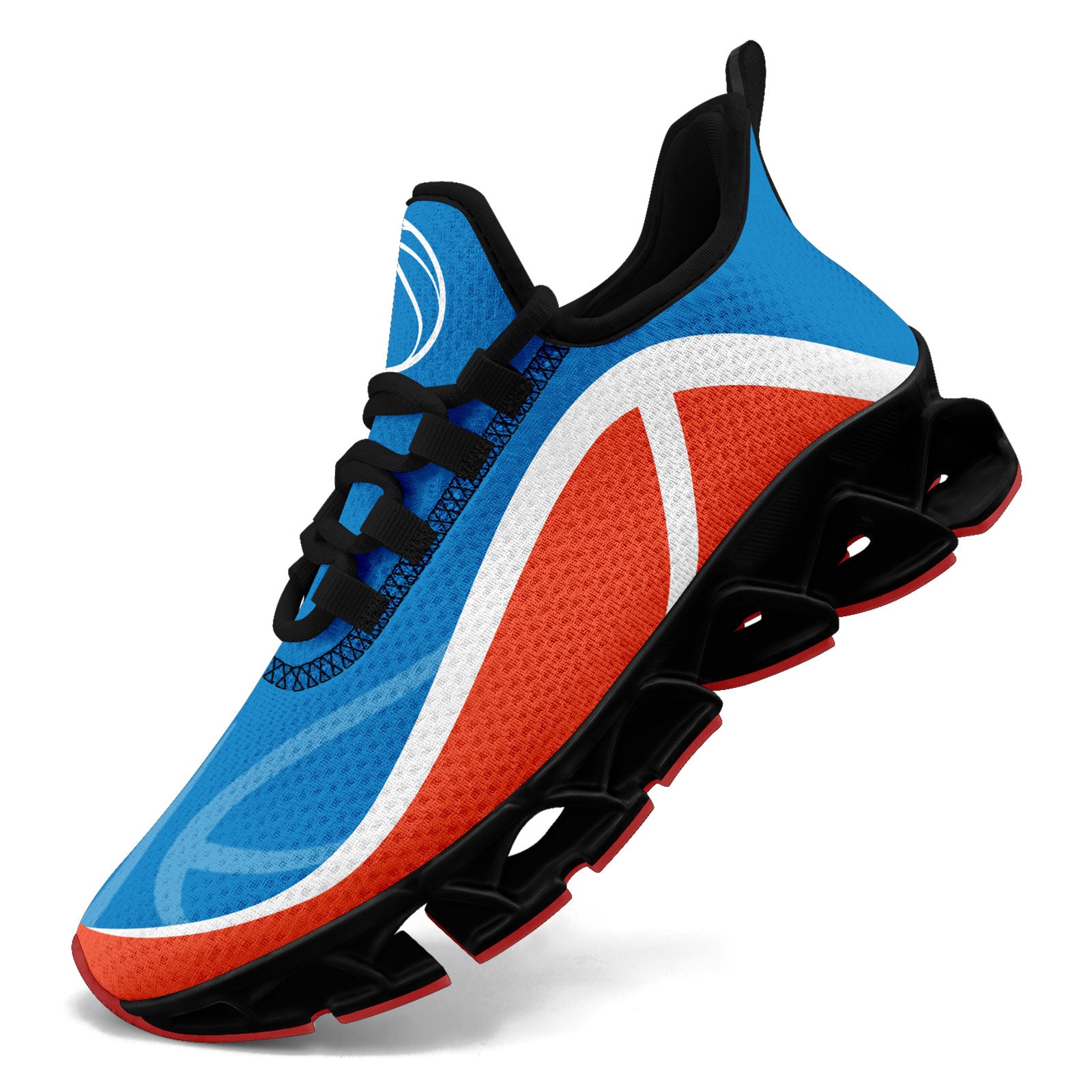 Custom Blue Orange Maxsoul Shoes Personalized Sneaker FN003XD-D020391-6