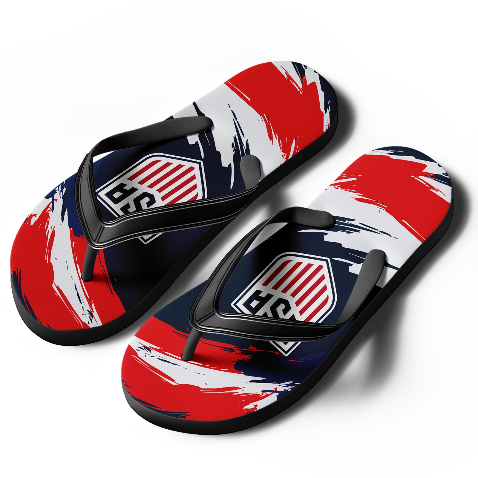 Custom United States 2026 World Cup Sneakers DIY Country Flag Running Shoes Lightweight Sport Shoes Gift for Football Fans Personalized Team Name and Logo FN058-F028041-18