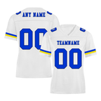 Custom White Classic Style Personalized Authentic Football Jersey FBJ02-bd0a7008