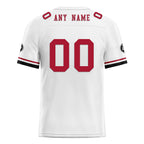 Custom White Red Black Atlanta Football Jersey and Firesoul Sports Shoes Combo Offer Personalized Combo ZH-D020273-3