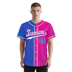 Custom Stripe Fashion Personalized Authentic Baseball Jersey BSBJ01-E06043-11
