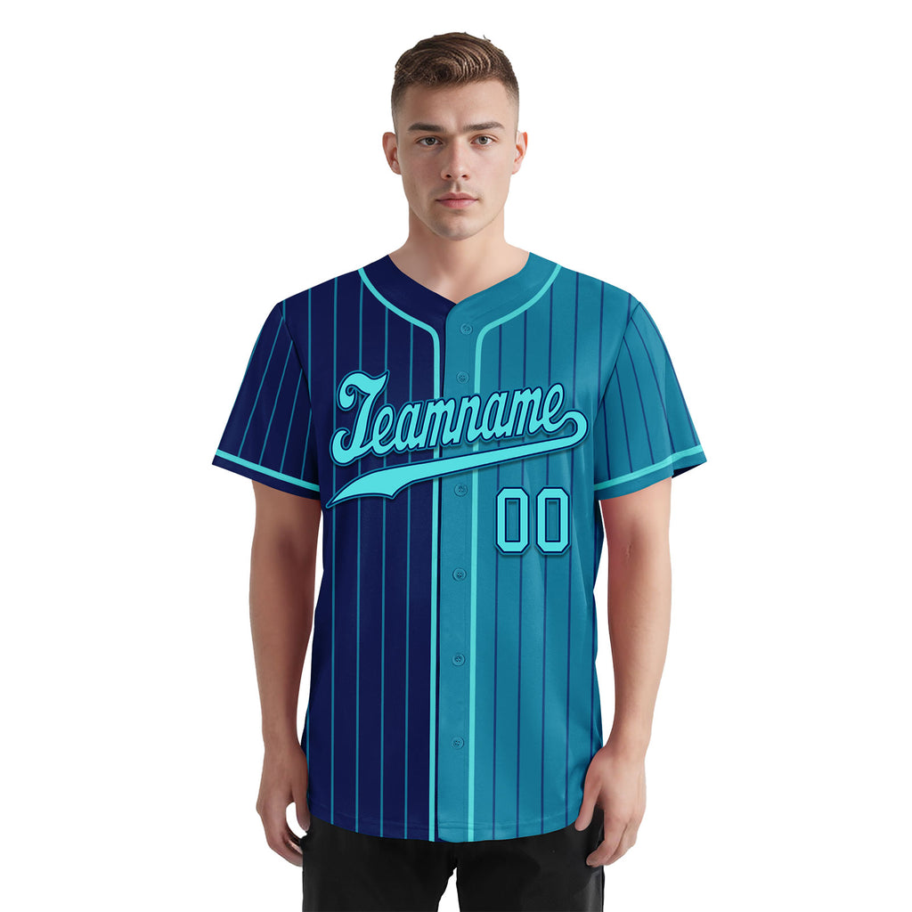 Custom Stripe Fashion Personalized Authentic Baseball Jersey BSBJ01-E06043-19