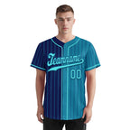 Custom Stripe Fashion Personalized Authentic Baseball Jersey BSBJ01-E06043-19