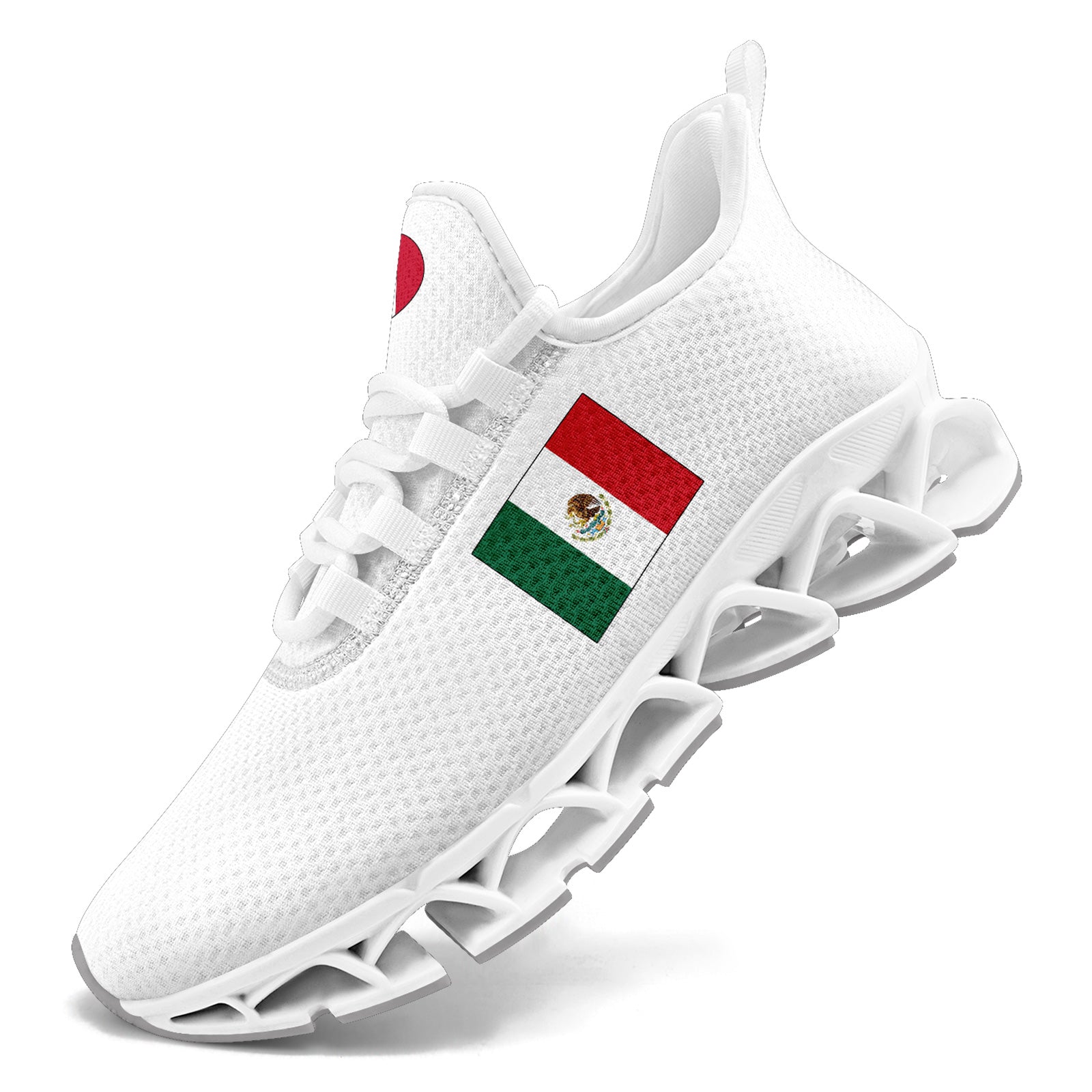Custom 2026 World Cup Mexico Sneakers DIY Country Flag Running Shoes Lightweight Sport Shoes Gift for Football Fans Personalized Team Name and Logo FN003XD-F023050-2