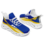 Custom Blue Yellow Los Angeles Maxsoul Shoes Personalized Sneaker FN003-D020325-15