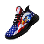 Custom United States 2026 World Cup Sneakers DIY Country Flag Running Shoes Lightweight Sport Shoes Gift for Football Fans Personalized Team Name and Logo FN079-F018033-2