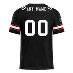 Custom Black Atlanta Personalized Authentic Football Jersey FBJ02-D020256-2